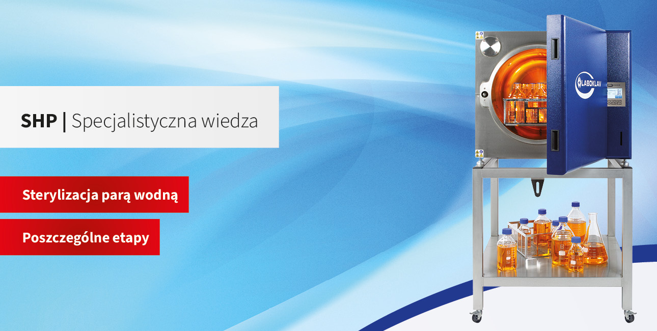 Poszczególne etapy sterylizacji parowej